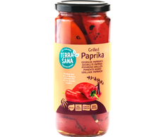 Ekologiškos grilyje keptos paprikos, 450 g, TERRASANA