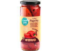 Ekologiškos grilyje keptos paprikos, 450 g
