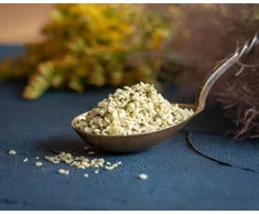 Ekologiškos lukštentos kanapių sėklos RAW - 400g
