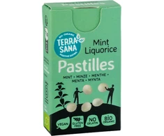 Ekologiškos saldymedžio mėtinės pastilės, 25 g