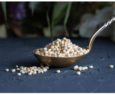 Ekologiškos sorgų kruopos, lukštentos - 500g