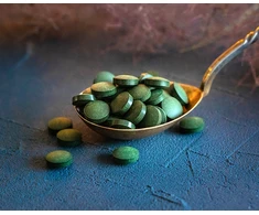 Ekologiškos spirulina tabletės 500 mg - 50 g