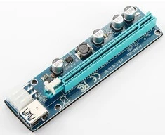 Wentronic Pakyla PCE-E 1x - 16x | PCI164P-N03 008C | USB 3.0 | 6PIN - SATA