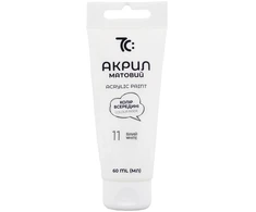 Akriliniai dažai 7C, 60 ml, baltos sp.