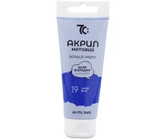 Akriliniai dažai 7C, 60 ml, mėlynos sp.
