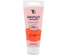 Akriliniai dažai 7C, 60 ml, oranžinės sp.