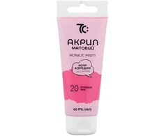 Akriliniai dažai 7C, 60 ml, rožinės sp.