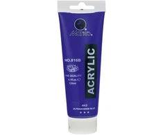 Akriliniai dažai 816B-443, Maries, 120ml, ultramarino mėlynos sp.
