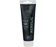 Akriliniai dažai 816B-793, Maries, 120ml, juodos sp.