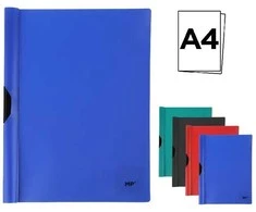 Aplankas su spaustuku šone MP, A4, 460mkr, 4 sp.