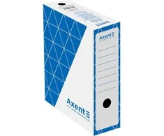 Archyvinė dėžė AXENT, A4, 350x255x100mm, mėlynos sp.