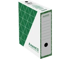 Archyvinė dėžė AXENT, A4, 350x255x100mm, žalios sp.