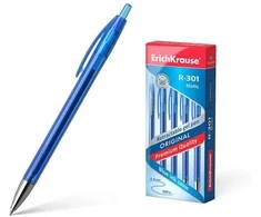 Automatinis gelinis rašiklis R-301 ORIGINAL GEL MATIC, ErichKrause, 0.5 mm, mėlynos sp.