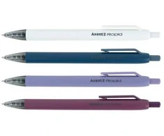 Automatinis gelinis rašiklis RAPID, Axent, 0.5mm, mėlynos sp.