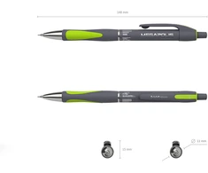 Automatinis pieštukas MEGAPOLIS CONCEPT, ErichKrause, 0.5mm, HB