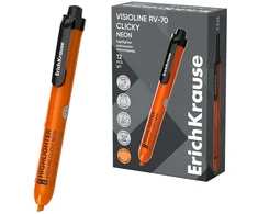 Automatinis teksto žymeklis VISIOLINE RV-70 CLICKY NEON, ErichKrause, 1.0-3.5 mm, oranžinės sp.
