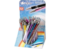 Automatinis tušinukas CARLOS, Cresco, storis 0.7 mm, mėlynos sp.