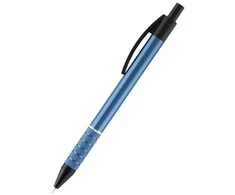 Automatinis tušinukas PRESTIGE, Axent, 0.7mm, mėlynos sp. metalinis korpusas, mėlynos sp.