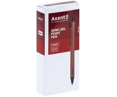 Automatinis tušinukas PRIME, Axent, 0.7mm, aukso sp. korpusas, mėlynos sp.