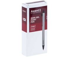 Automatinis tušinukas PRIME, Axent, 0.7mm, sidabro sp. metalinis korpusas, mėlynos sp.