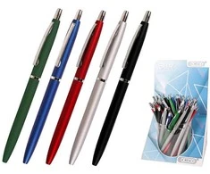 Automatinis tušinukas SLIM, Cresco, 1.0mm, mėlynos sp.