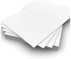 Baltas kartonas, A4, 10 lapų, 240gsm