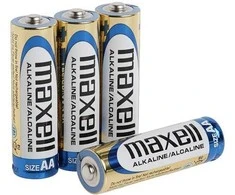 Baterijos MAXELL Alkaline, AA (LR6), 4 vnt.