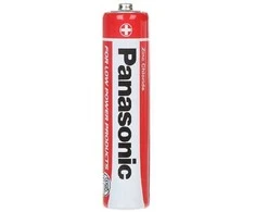 Baterijos PANASONIC Zinc-Carbon, AAA (LR03), 4 vnt.