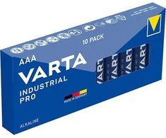 Baterijos VARTA Industrial Pro, AAA (LR03), 10 vnt.