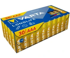 Baterijos VARTA Longlife, AAA (LR03), 30 vnt.