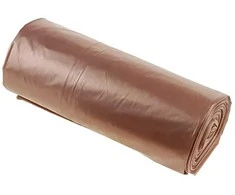 BIO šiukšlių maišai MOP SERWIS, 60 L, 10 vnt., suyrantys, rudos sp.