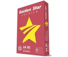 Biuro kopijavimo popierius GOLDEN STAR Premium, A4, 80gsm, 500 lapų