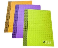 Bloknotas, A5, langeliais, 48 lapai, 70gsm, su spirale viršuje