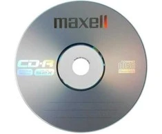 CD-R diskas MAXELL popieriniame vokelyje, 700MB, 52X, 80 min.