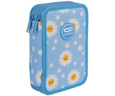 Cool Pack Penalas DAISY SUN, CoolPack, 195x125x50mm, su 2 atverčiamais skyriais, užpildytas
