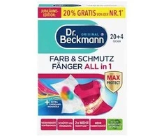 None Dažus ir purvą sulaikančios servetėlės Dr. BECKMANN, 24vnt.