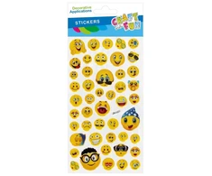 Dekoratyviniai lipdukai CRAFT with FUN 3D Emotions
