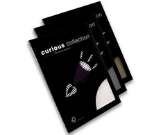 Dekoratyvinis popierius Curious, A4, 120g, Metallics Baltas Gold, blizgus (50)