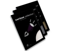 Dekoratyvinis popierius Curious Metallics Raudona Lacquer, A4, 120g, 50 lapų