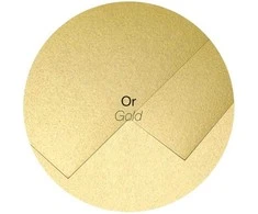 Dekoratyvinis vokas POLLEN, Clairefontaine, 75x100mm, 120gsm, blizgus, aukso sp.