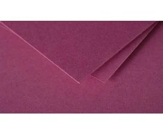 Dekoratyvinis vokas POLLEN, Clairefontaine, C6 (114x162mm), 120gsm, avietinės sp.