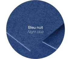 Dekoratyvinis vokas POLLEN, Clairefontaine, 75x100mm, 120gsm, tamsiai mėlynos sp.