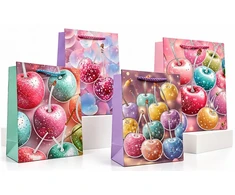 Dovanų maišelis CHERRIES, 180x240x85mm