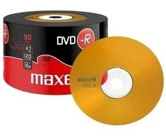 DVD-R diskai MAXELL, 4,7GB, 16X, 120min., 50 vnt.