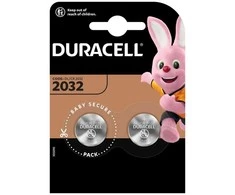 Elementai DURACELL Lithium, CR2032 (DL2032), 2 vnt.