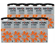 Elementai klausos aparatams RAYOVAC Extra, 13 PR48, 80 vnt.