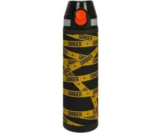 Gertuvė DANGER, CoolForSchool, 750ml, su užrakinamu dangteliu, juodos sp. tritano plastikas