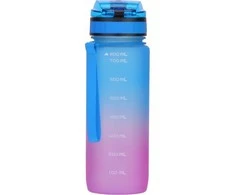 Gertuvė GRADIENT, Optima, 800ml, su užrakinamu dangteliu, mėlynos/rožinės sp. tritano plastikas