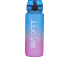 Gertuvė GRADIENT, Optima, 800ml, su užrakinamu dangteliu, mėlynos/rožinės sp. tritano plastikas
