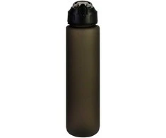 Gertuvė JET, Optima, 1000ml, su užrakinamu dangteliu, juodos sp. tritano plastikas